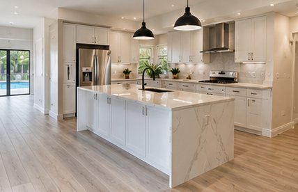 Cocina después de la remodelación