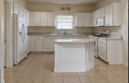 Cocina antes de la remodelación
